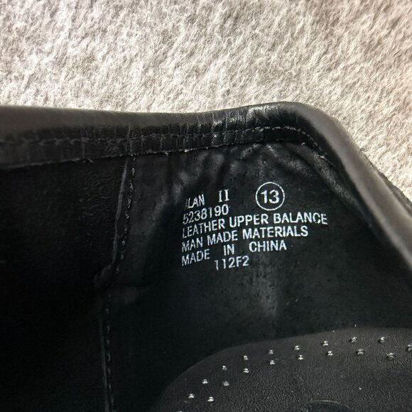 ✅Earth Shoe Mens 13 Alan II Black Leather Tassel Kilti Slip-On Moc Toe Loafers - Picture 3 of 12